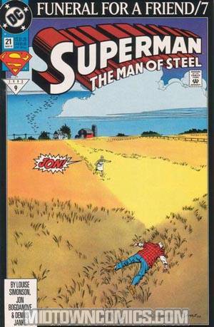 Superman The Man Of Steel #21