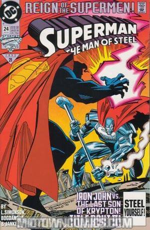Superman The Man Of Steel #24