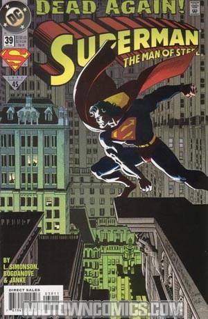 Superman The Man Of Steel #39