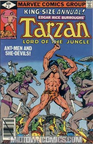 Tarzan Lord Of The Jungle Annual #3