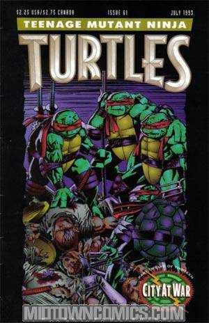 Teenage Mutant Ninja Turtles #61
