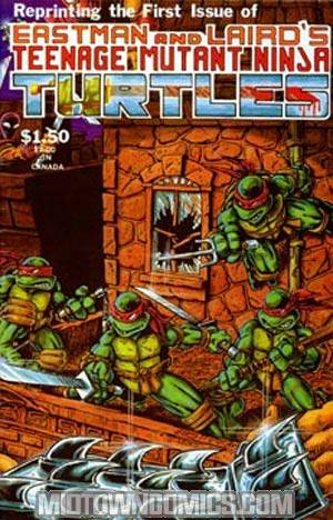 Teenage Mutant Ninja Turtles #1 Cover D 4th Ptg
