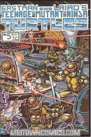 Teenage Mutant Ninja Turtles #5 Cover A 1st Ptg