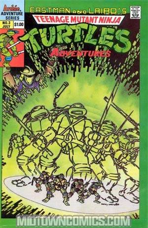 Teenage Mutant Ninja Turtles Adventures Vol 2 #3 Cover A 1st Ptg