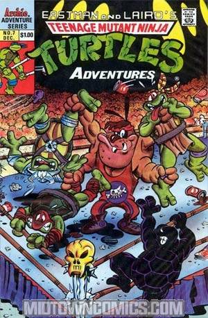 Teenage Mutant Ninja Turtles Adventures Vol 2 #7 Cover A 1st Ptg