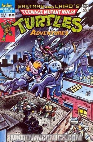 Teenage Mutant Ninja Turtles Adventures Vol 2 #8 Cover A 1st Ptg
