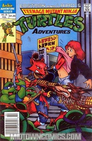 Teenage Mutant Ninja Turtles Adventures Vol 2 #29