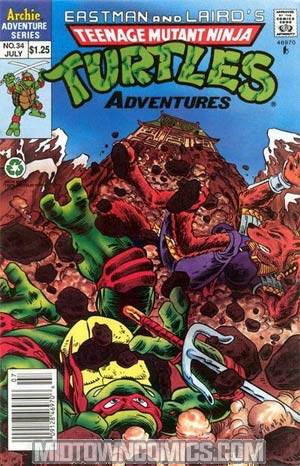 Teenage Mutant Ninja Turtles Adventures Vol 2 #34