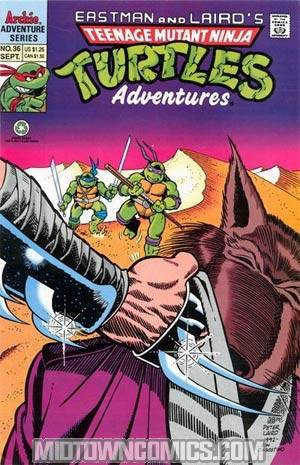 Teenage Mutant Ninja Turtles Adventures Vol 2 #36
