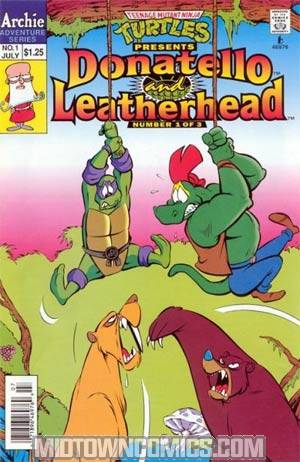 Teenage Mutant Ninja Turtles Presents Donatello And Leatherhead #1