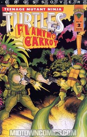 Teenage Mutant Ninja Turtles Flaming Carrot Crossover #2
