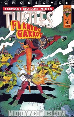 Teenage Mutant Ninja Turtles Flaming Carrot Crossover #4