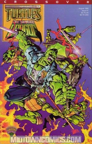 Teenage Mutant Ninja Turtles Savage Dragon Crossover #1