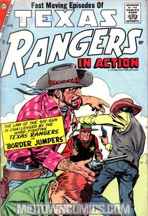 Texas Rangers In Action #8