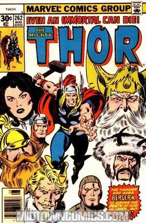 Thor Vol 1 #262 Cover A 30-Cent Regular Cover