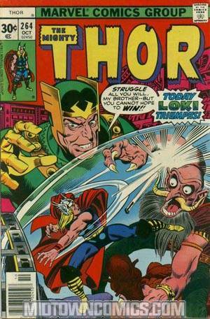Thor Vol 1 #264 Cover A 30-Cent Regular Cover