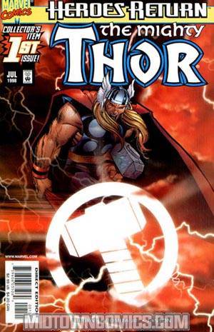 Thor Vol 2 #1 Cover B Variant Sunburst Cover