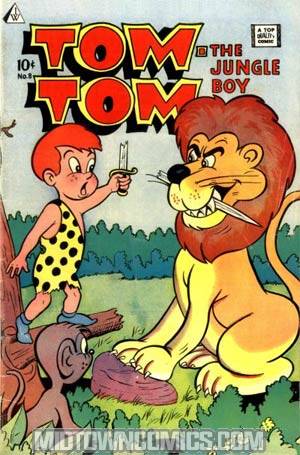 Tom-Tom Jungle Boy #8 I.W. Reprint