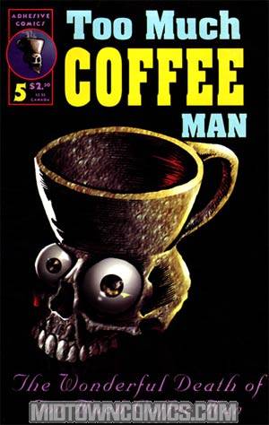 Too Much Coffee Man #5 1st Printing