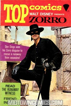 Top Comics #1 Zorro