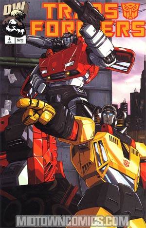 Transformers Generation 1 #4 Cover A