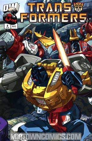 Transformers Generation 1 Vol 2 #3 Cover A Autobot Cvr