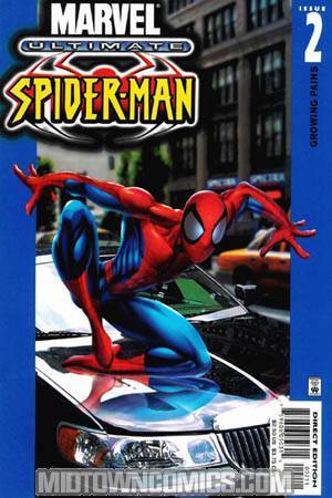 Ultimate Spider-Man #2 Cover B Spider-Man On Car Variant Cover RECOMMENDED_FOR_YOU