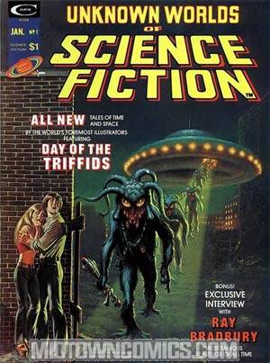 Unknown Worlds Of Science Fiction Magazine #1