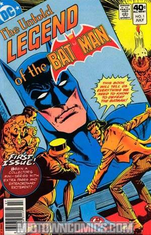 Untold Legend Of The Batman #1 Cover A