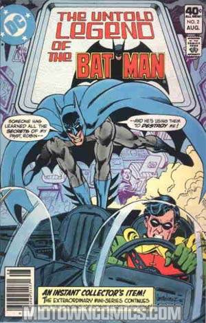 Untold Legend Of The Batman #2 Cover A