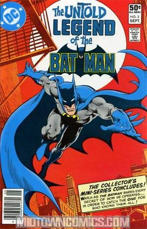 Untold Legend Of The Batman #3 Cover A Recommended Back Issues