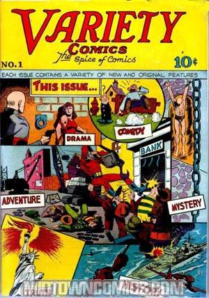 Variety Comics #1