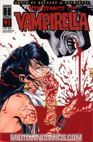 Vengeance Of Vampirella #1 Cover A 1st Ptg Bloodfoil Wraparound Cover