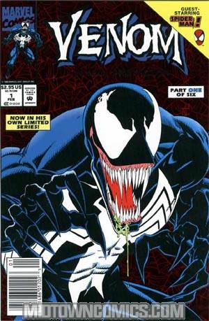 Venom Lethal Protector (1993) #1 Cover C Black Error Edition