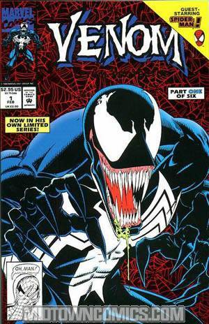 Venom Lethal Protector (1993) #1 Cover A Red Foil Variant Cover