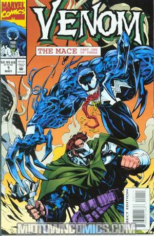 Venom The Mace #1 Embossed Cvr