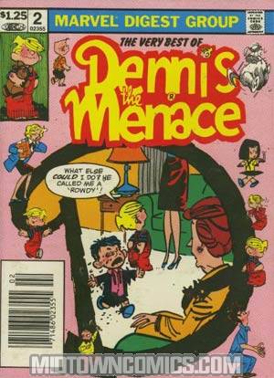 Very Best Of Dennis The Menace Digest Vol 2 #2 Marvel Logo