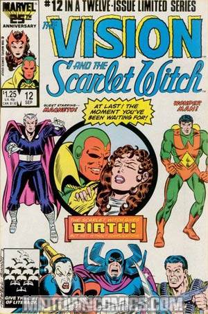 Vision And The Scarlet Witch Vol 2 #12