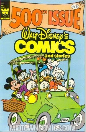 Walt Disneys Comics And Stories #500