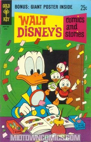 Walt Disneys Comics And Stories #355 Cover A With Poster