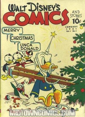 Walt Disneys Comics And Stories #4 X-mas Cvr