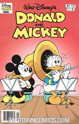 Walt Disneys Donald And Mickey #21