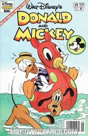 Walt Disneys Donald And Mickey #25