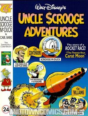 Walt Disneys Uncle Scrooge Adventures In Color #24