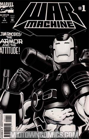 War Machine #1 Cover B Newsstand Edition