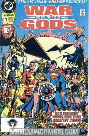 War Of The Gods #1 Cover A Direct Sales Edition With Poster