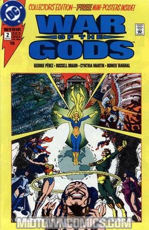 War Of The Gods #2 Cover A Direct Sales Edition With Poster