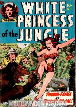 White Princess Of The Jungle #1