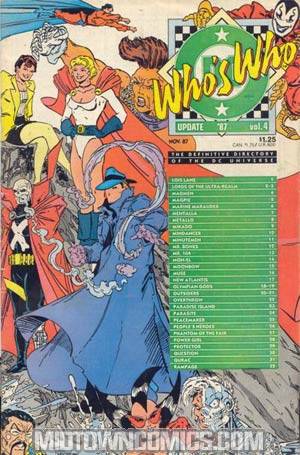 Whos Who Update 1987 #4