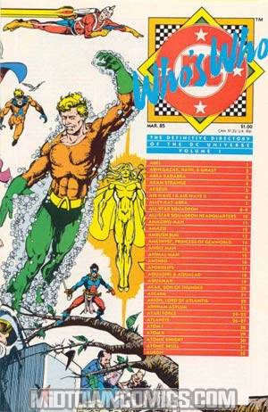 Whos Who The Definitive Directory Of The Dc Universe #1